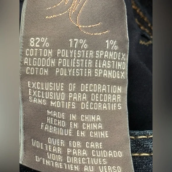 2 Pair Melissa McCarthy Seven7 Bootcut Jeans EUC Size 16W - Picture 9 of 15